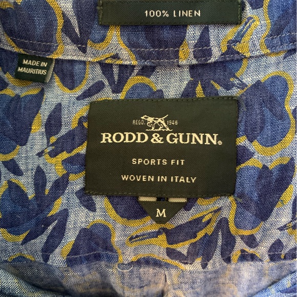 Rodd & Gunn Linen Button Down Shirt - Picture 4 of 4